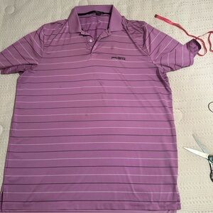 Ralph Lauren RLX Lavender‎ Polo Shirt Secco Golf Club XL